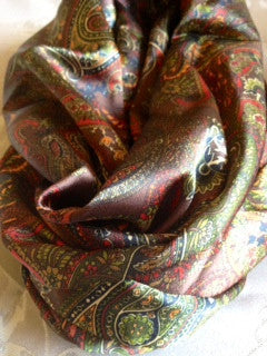 Infinity Scarf/ Paisley Euro
