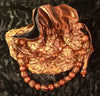Jeweled Evening Tote in Winter Brown