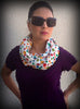 Infinity Scarf/ Rainbow Dots